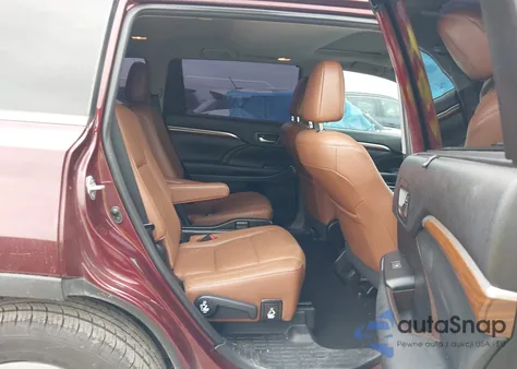 2019 Toyota Highlander Limited from USA, damaged, VIN 5TDYZRFH1KS299928